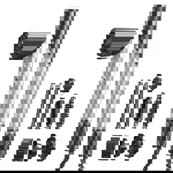 თმის სტაილერი Mova AMMA10 Master 10 MultiStyler, 1600W, Hair Styler, Lunar Silver