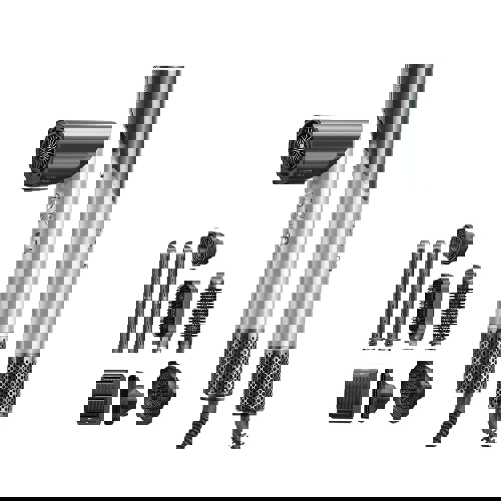 თმის სტაილერი Mova AMMA10 Master 10 MultiStyler, 1600W, Hair Styler, Lunar Silver