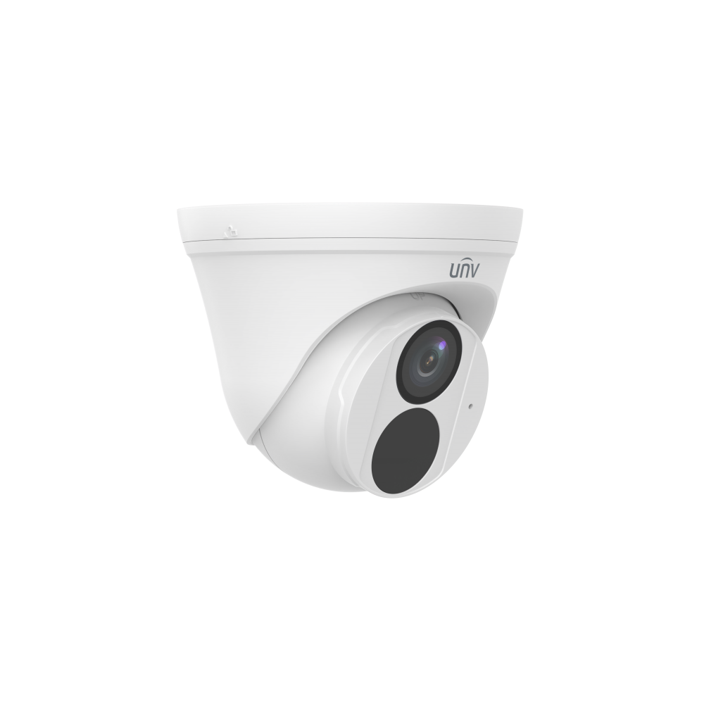 ვიდეო სათვალთვალო კამერა Uniview IPC3614LB-AF28K-A2, 4MP, Fixed IR Turret Network Camera, White