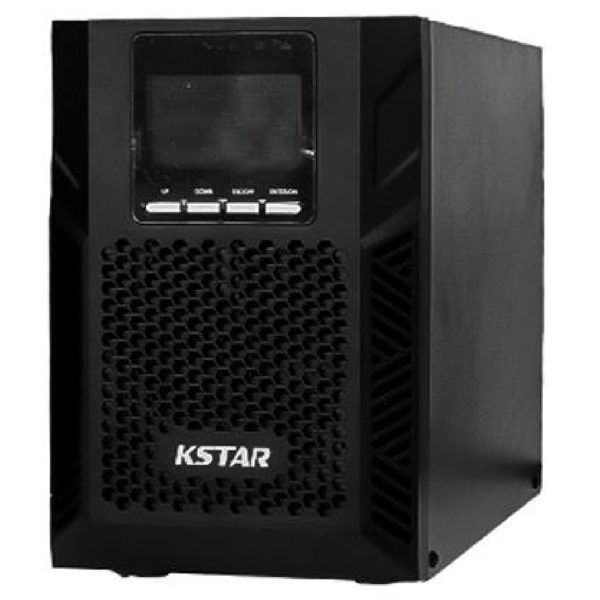 უწყვეტი კვების წყარო KSTAR MP 2k S, 2KVA/1.8KW, LCD, USB, On-line UPS, Black