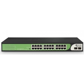 Switch BDCOM S1500-24T2S, 5-Port Gigabit, Black