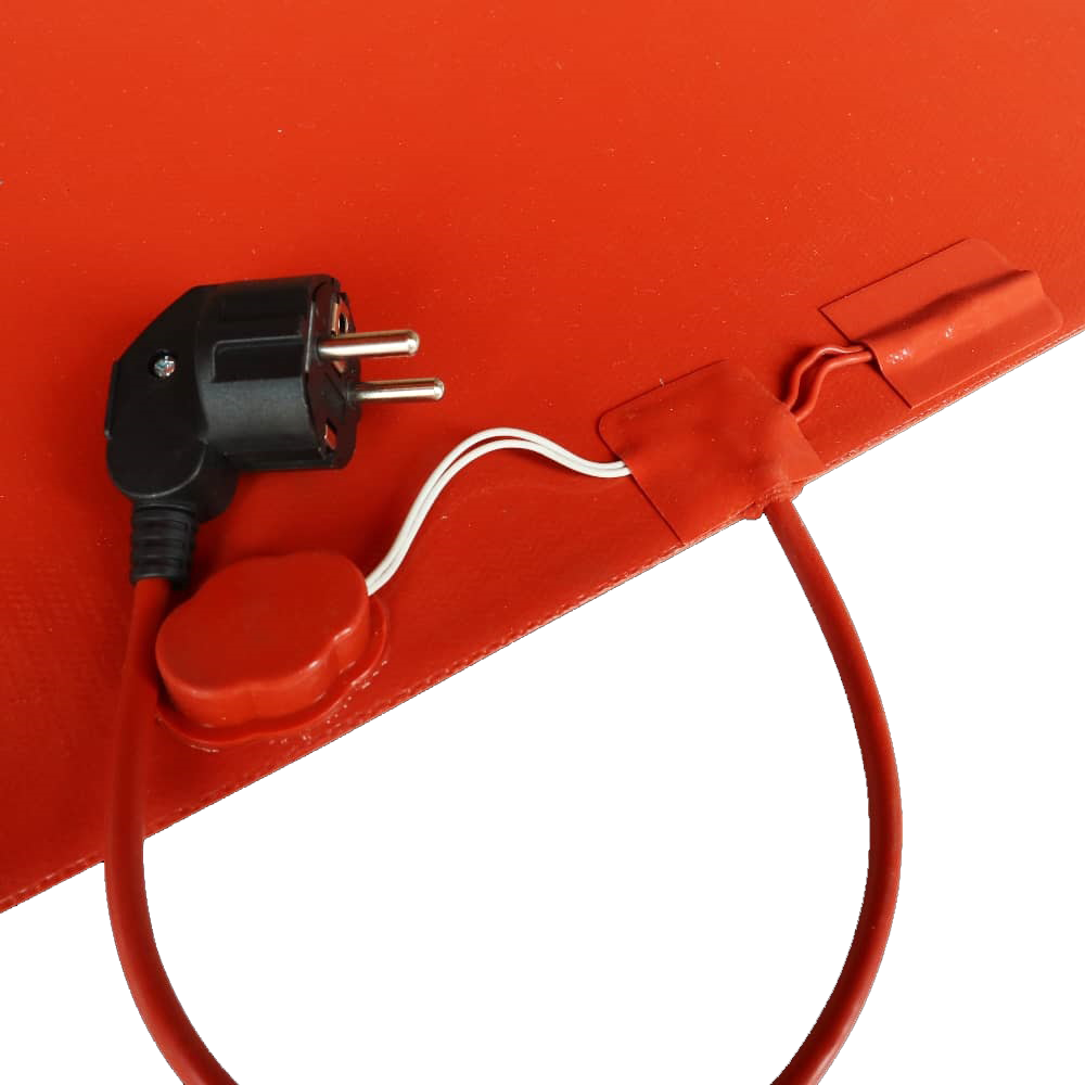 Silicon Heater for Lithium Battery NEX SH-440-430mm, 200W, Red