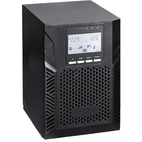 უწყვეტი კვების წყარო KSTAR MP 1k S-24V, 1KVA/0.9KW, LCD, USB, On-line UPS, Black