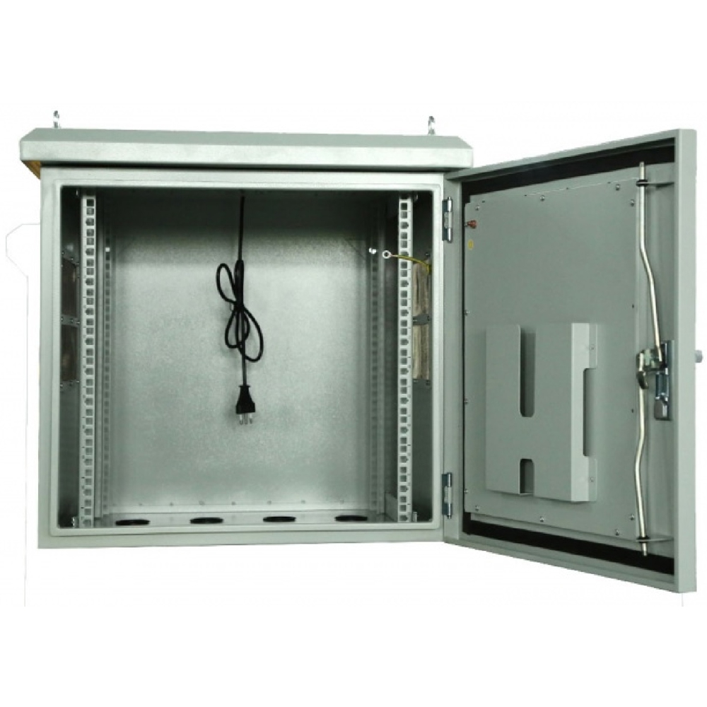 გარე გამოყენების საკომუნიკაციო კარადა LE OW65-6406, IP65, Outdoor Cabinet - 6U, Grey