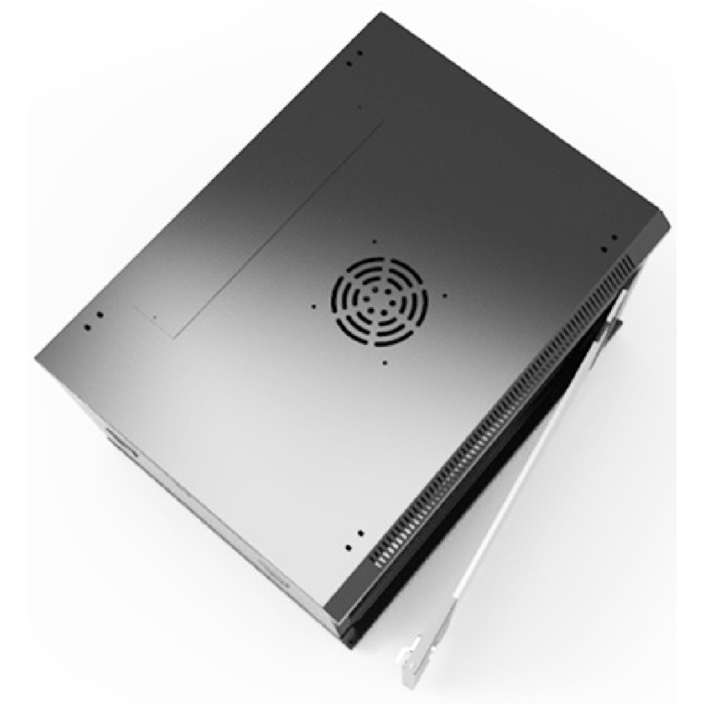 Wall Mount Rack - 9U LE WS3-6409, 50Kg, Black