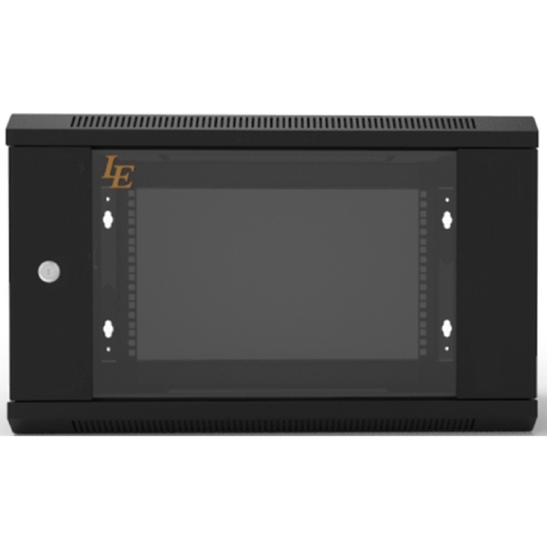 კედლის საკომუნიკაციო კარადა LE WS3-6406, 50Kg, Wall Mount Rack - 9U, Black