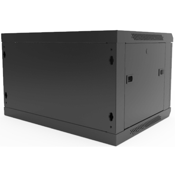 კედლის საკომუნიკაციო კარადა LE WS3-6406, 50Kg, Wall Mount Rack - 9U, Black