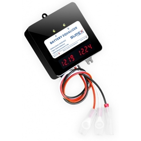 Battery Equalizer SUPEX BE24-L, 24V, Black/Red
