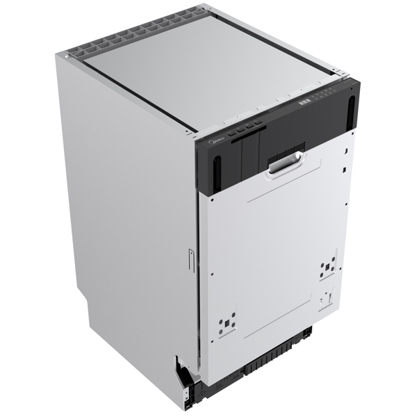 ჩასაშენებელი ჭურჭლის სარეცხი მანქანა Midea MID45S060, A, 49Dba, Built-in Dishwasher, Silver