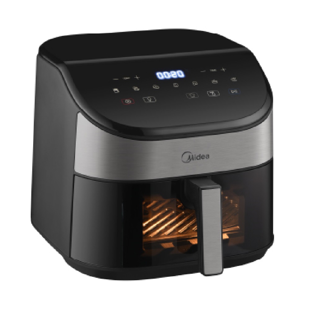 Air Fryer Midea MF-CY55WK2, 2250W, 6L, Black