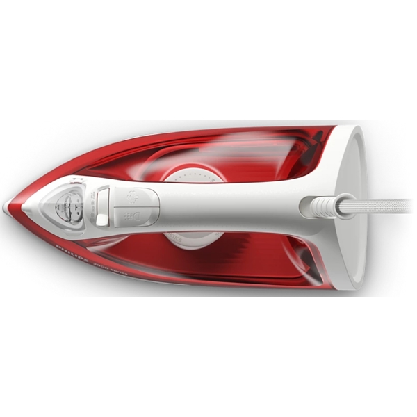 ორთქლის უთო Philips DST2010/40, 2000W, 250ML, Steam Iron, Red