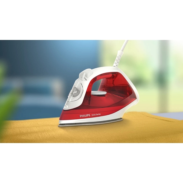 ორთქლის უთო Philips DST2010/40, 2000W, 250ML, Steam Iron, Red