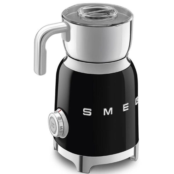 Milk Frother Smeg MFF11BLEU, 500W, 0.6L, Black