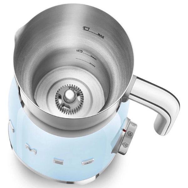 Milk Frother Smeg MFF11PBEU, 500W, 0.6L, Blue