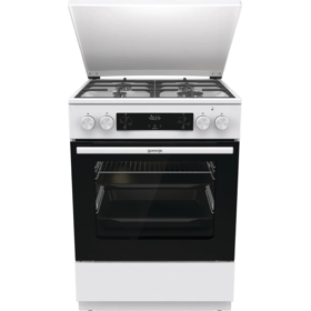 Gas Cooker Gorenje GKS6C71WF, 3 Gas, White