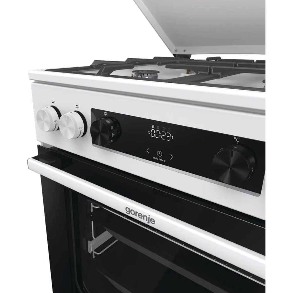 გაზქურა Gorenje GKS6C71WF, 4 Gas, Gas Cooker, White