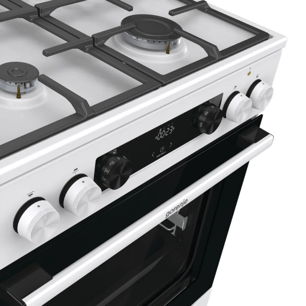 Gas Cooker Gorenje GKS6C71WF, 4 Gas, White