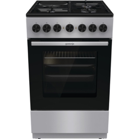 Gas Cooker Gorenje GK5B42SD, 3 Gas + 1 Electric, Grey