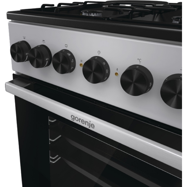 Gas Cooker Gorenje GK5B42SD, 3 Gas + 1 Electric, Grey