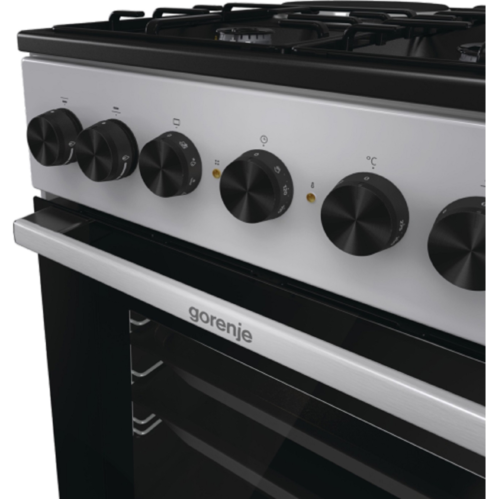 გაზქურა Gorenje GK5B42SD, 3 Gas + 1 Electric, Gas Cooker, Grey
