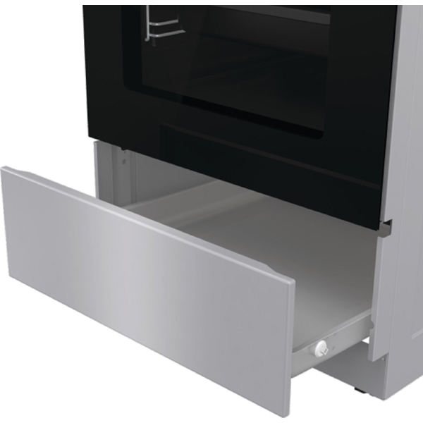 Gas Cooker Gorenje GK5B42SD, 3 Gas + 1 Electric, Grey