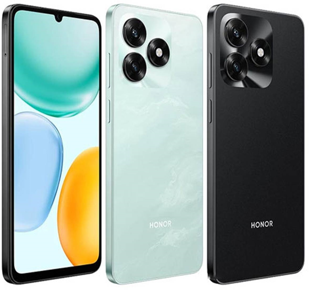 Smartphone HONOR X5c Plus - 6.74" 90Hz, 5260mAh, 4+128GB, Double SIM, NFC, Android 15 - Midnight Black