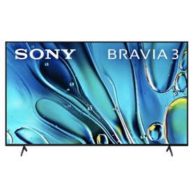 ტელევიზორი Sony K-75S30 Bravia 3, 75", 4K UHD, Smart TV, Android TV, HDMI, USB, LAN, WIFI, BT, Black