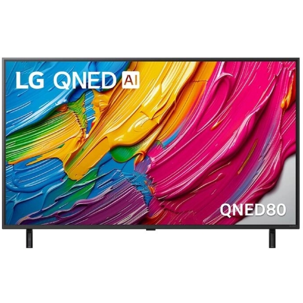 ტელევიზორი LG 65QNED80A6A.AMCN QNED80, 65", 4K UHD, HDMI, WIFI, BT, Black