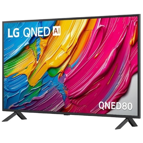 ტელევიზორი LG 65QNED80A6A.AMCN QNED80, 65", 4K UHD, HDMI, WIFI, BT, Black