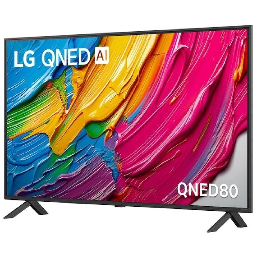 TV LG 65QNED80A6A.AMCN QNED80, 65", 4K UHD, HDMI, WIFI, BT, Black