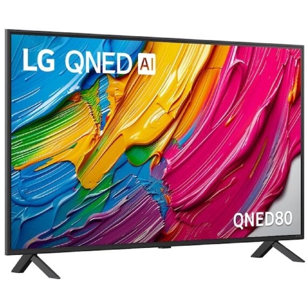 ტელევიზორი LG 65QNED80A6A.AMCN QNED80, 65", 4K UHD, HDMI, WIFI, BT, Black