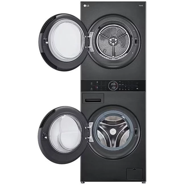 Washing+Dryer Machine LG W4W8BVPKZHM.APBPALY, 12/10Kg, A, 1400 rpm, 70Dba, Black