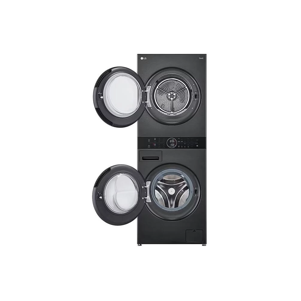 Washing+Dryer Machine LG W4W8BVPKZHM.APBPALY, 12/10Kg, A, 1400 rpm, 70Dba, Black