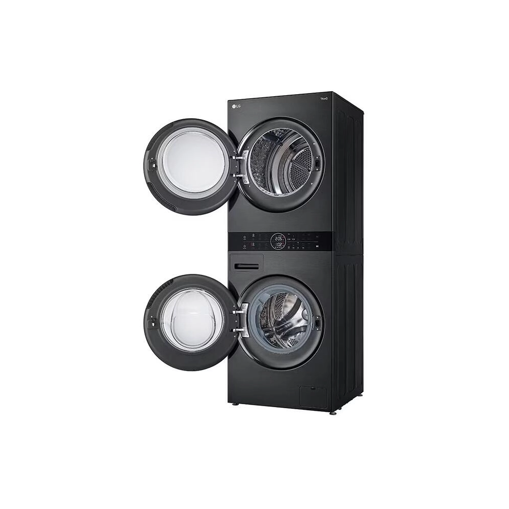 Washing+Dryer Machine LG W4W8BVPKZHM.APBPALY, 12/10Kg, A, 1400 rpm, 70Dba, Black