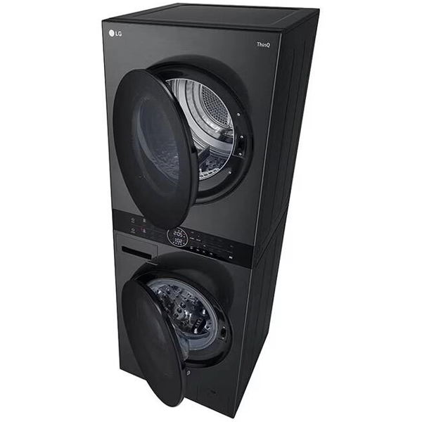 Washing+Dryer Machine LG W4W8BVPKZHM.APBPALY, 12/10Kg, A, 1400 rpm, 70Dba, Black