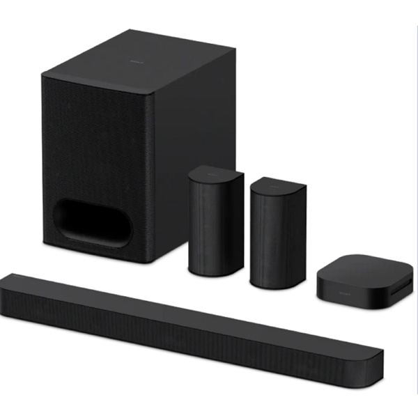 Soundbar Sony HT-S60, 1000W, Bluetooth, HDMI, Optical, Black
