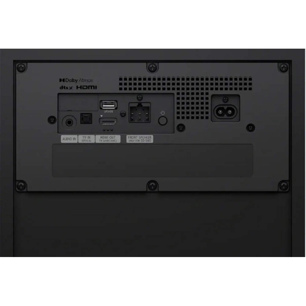 Soundbar Sony HT-S60, 1000W, Bluetooth, HDMI, Optical, Black