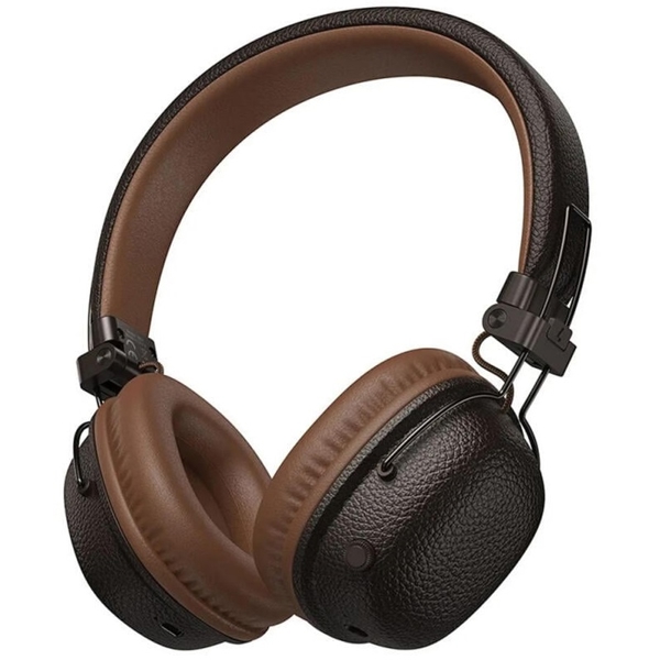 Headset Hoco 6942007658607 W64 Earl ⅡBT, Wireless, Bluetooth, AUX, Brown