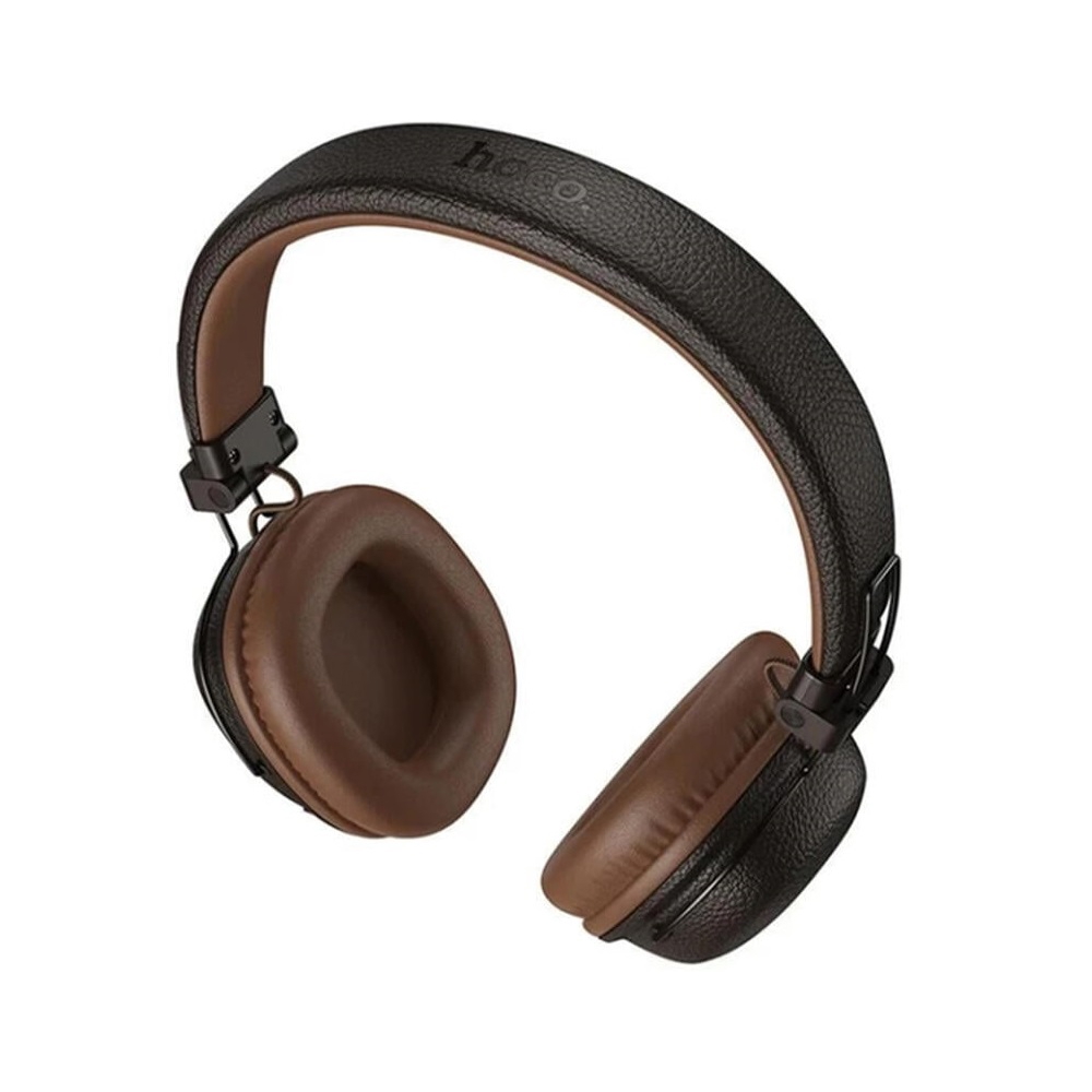 Headset Hoco 6942007658607 W64 Earl ⅡBT, Wireless, Bluetooth, AUX, Brown