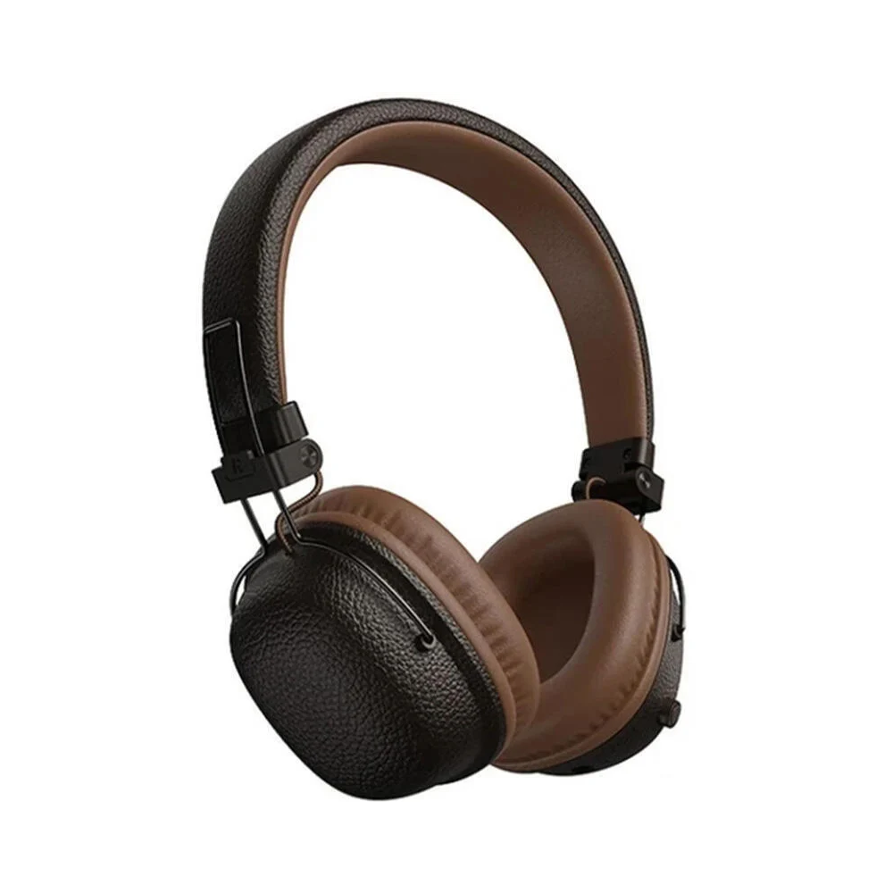 ყურსასმენი Hoco 6942007658607 W64 Earl ⅡBT, Headset, Wireless, Bluetooth, AUX, Brown