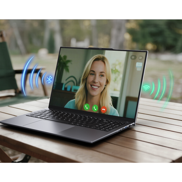 ნოუთბუქი Chuwi CoreBook Plus, 16", Ryzen 5-7430U , 16GB, 512GB SSD, Integrated, W11H, Black