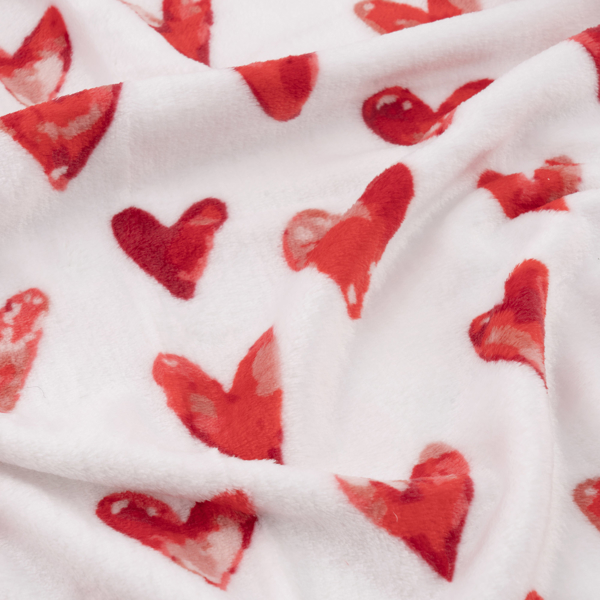 პლედი Ardesto ART0125PB, Blanket, Hearts