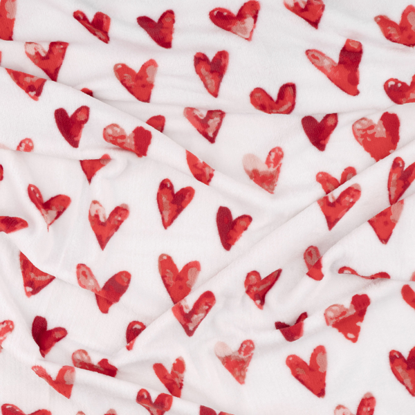 პლედი Ardesto ART0125PB, Blanket, Hearts