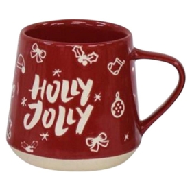 ჭიქა Ardesto AR3094 Christmas New Year's, 350ml, Mug, Red