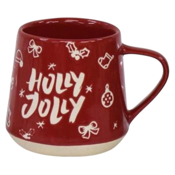 ჭიქა Ardesto AR3094 Christmas New Year's, 350ml, Mug, Red