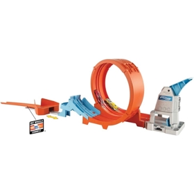 სათამაშო ტრასა Mattel GTV13 Hot Wheels, Drift Loop, Orange
