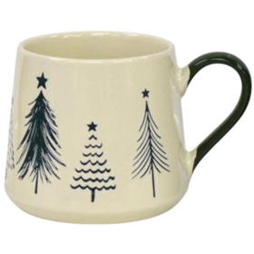 ჭიქა Ardesto AR3086 Christmas New Year's, 420ml, Mug, White