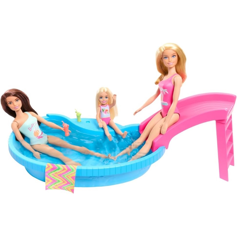 Barbie Pool with Doll MATTEL HRJ74