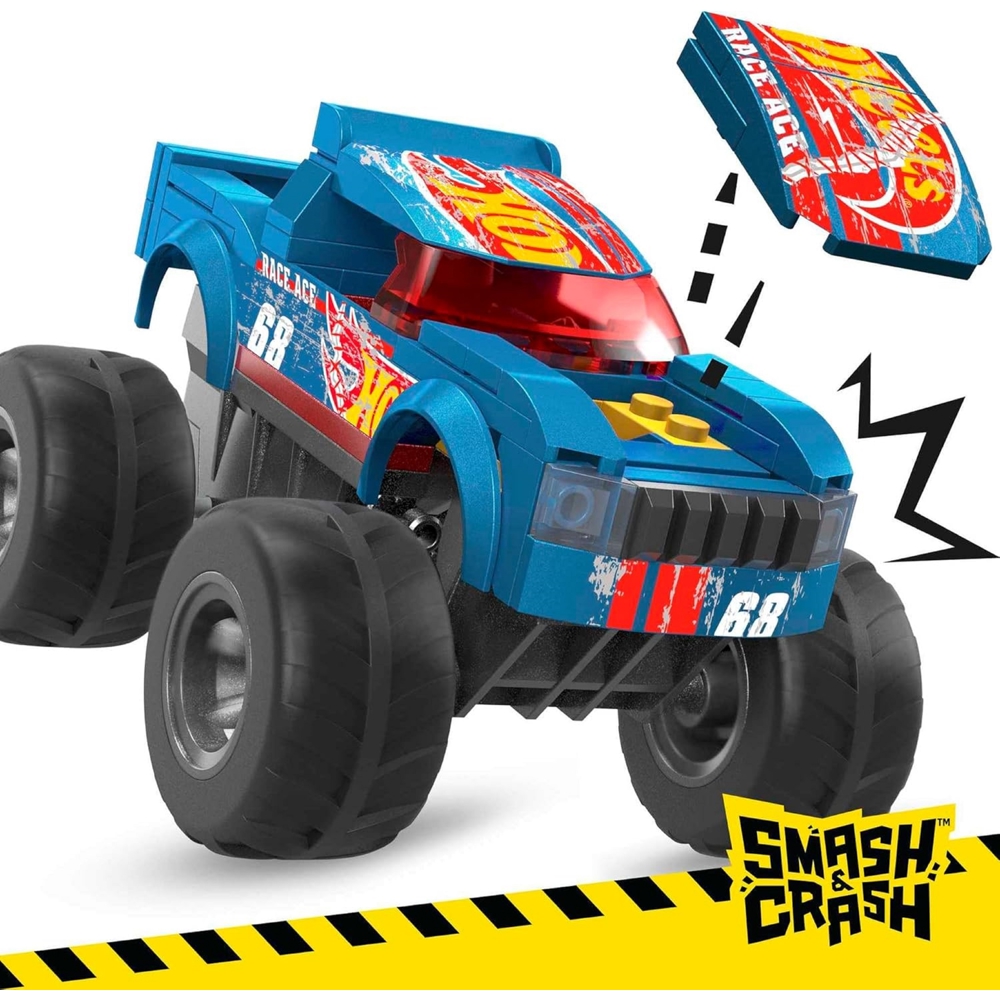სათამაშო მანქანა Mattel HMM49 Hot Wheels Monster Trucks SNC Race Ace
