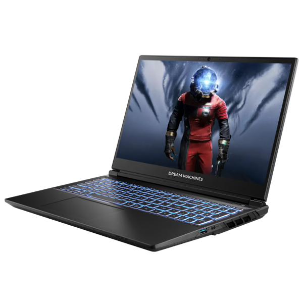 ნოუთბუქი Dream Machines RG5060-15UA30, 15.6", i9-14900HX, 32GB, 1TB SSD, RTX5060 8GB, Black